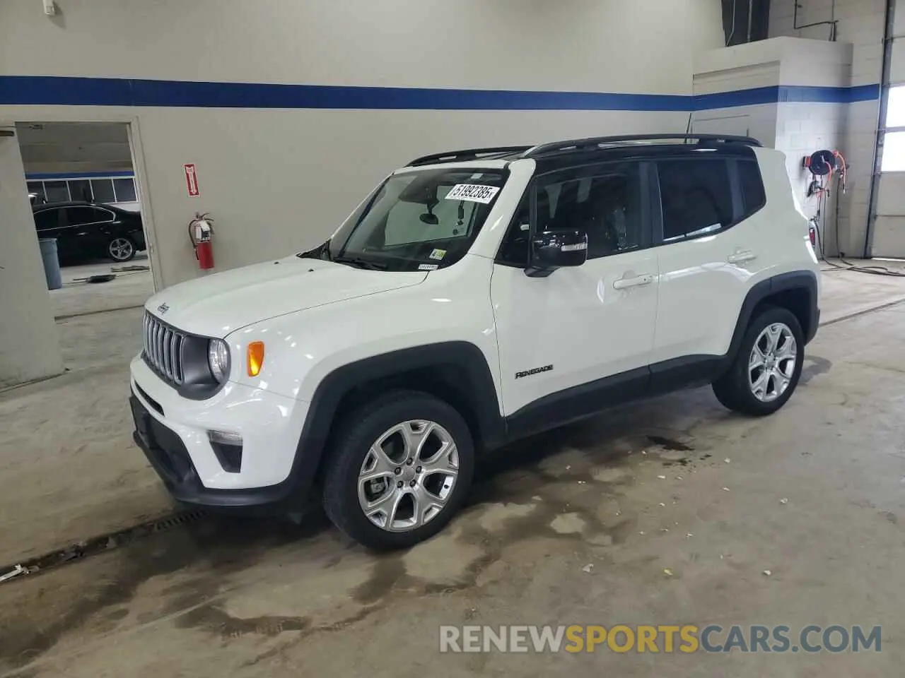 1 Photograph of a damaged car ZACNJDD18PPP11699 JEEP RENEGADE 2023