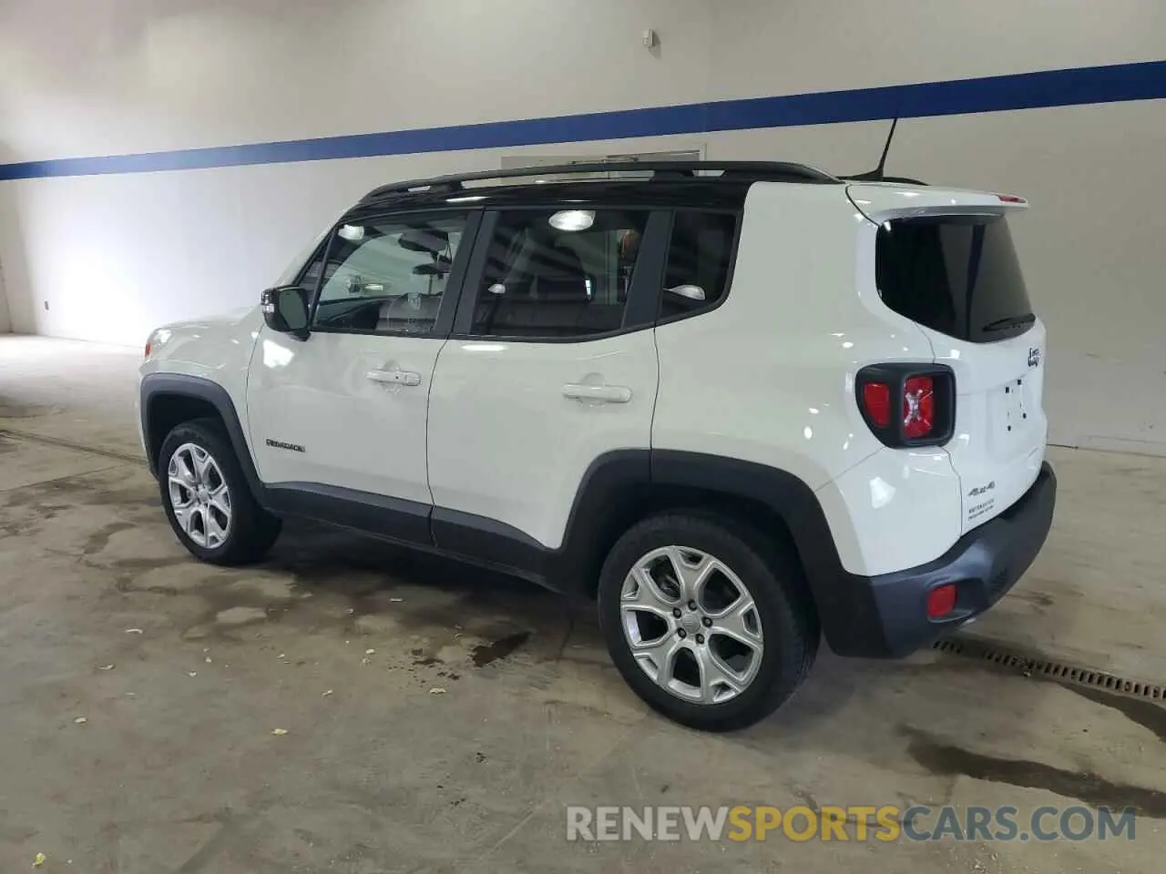 2 Photograph of a damaged car ZACNJDD18PPP11699 JEEP RENEGADE 2023