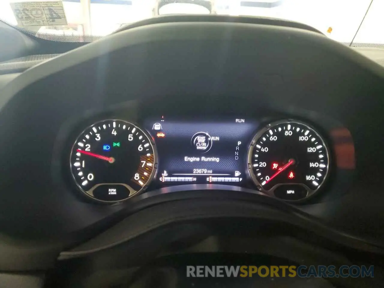 9 Photograph of a damaged car ZACNJDD18PPP11699 JEEP RENEGADE 2023
