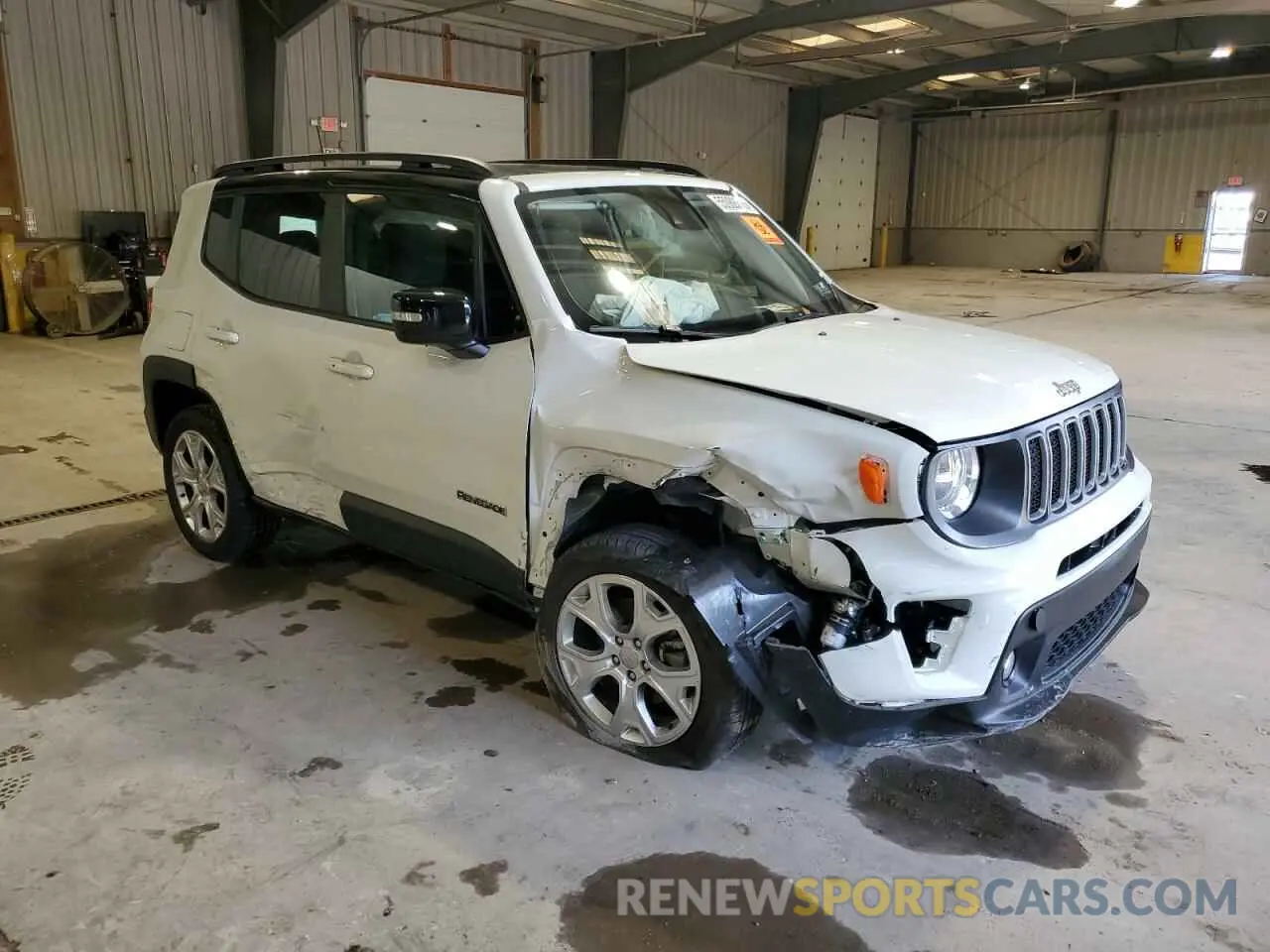 4 Photograph of a damaged car ZACNJDD1XPPP37625 JEEP RENEGADE 2023