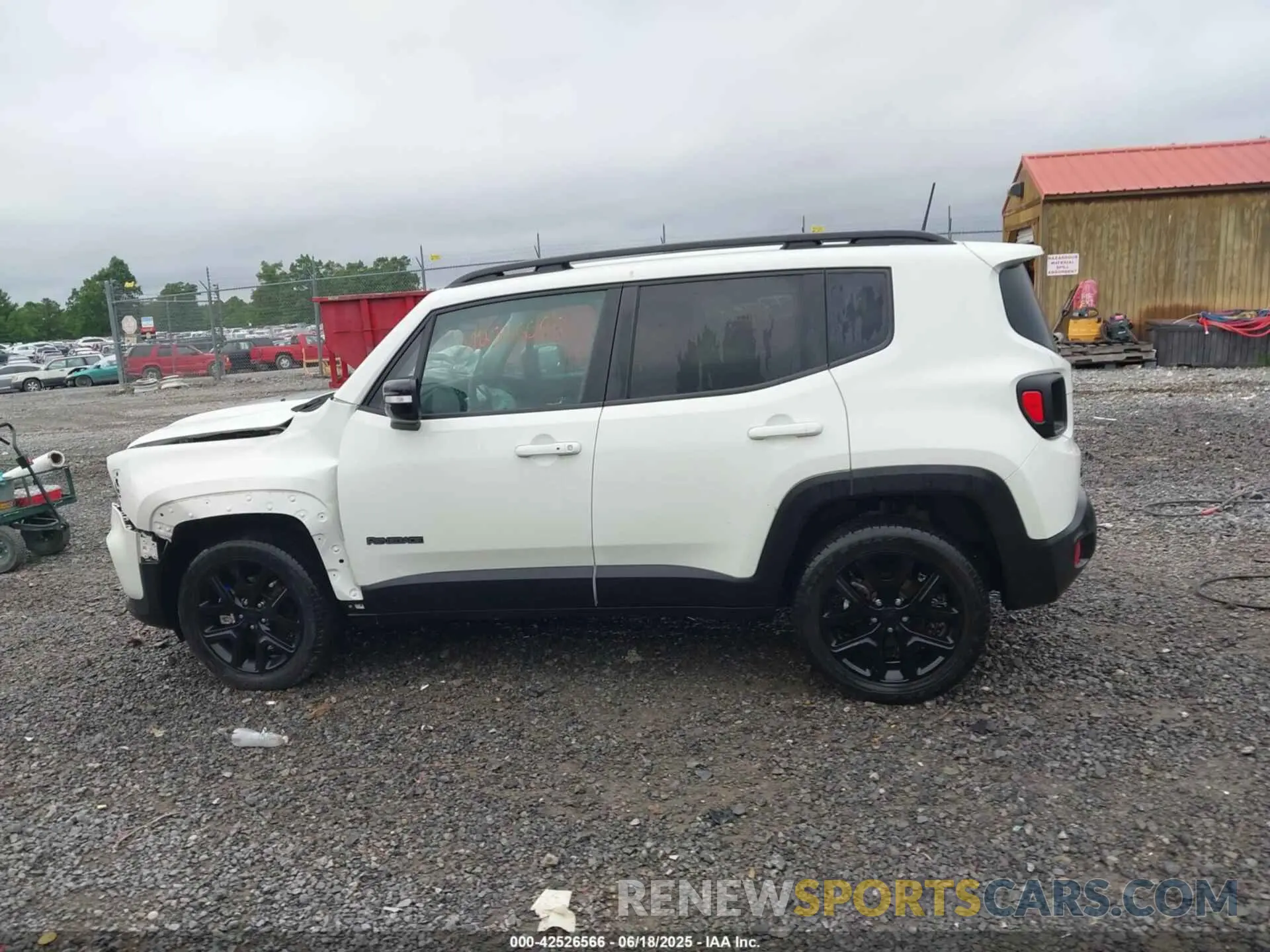 14 Photograph of a damaged car ZACNJDE12PPP33499 JEEP RENEGADE 2023
