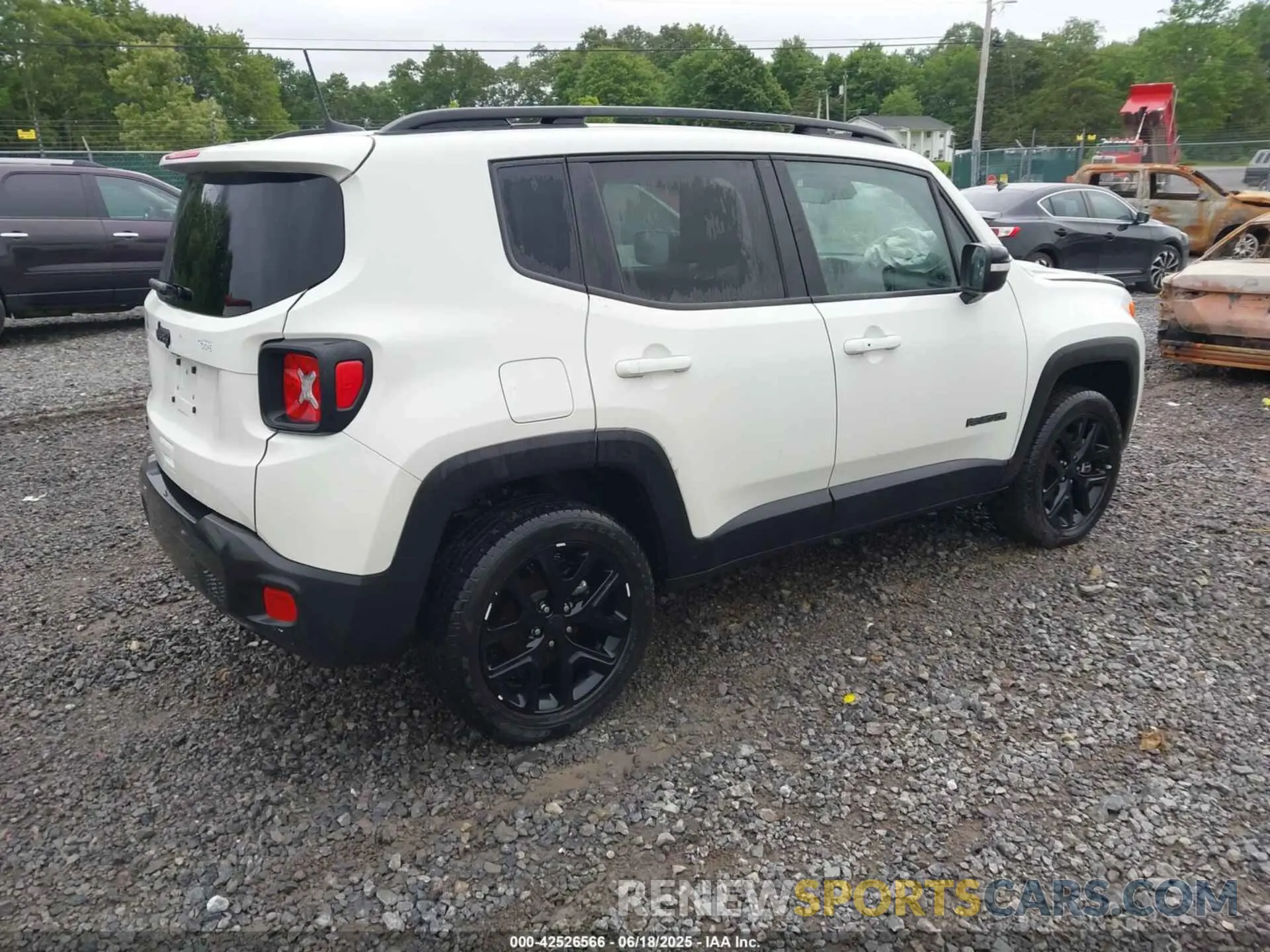 4 Photograph of a damaged car ZACNJDE12PPP33499 JEEP RENEGADE 2023