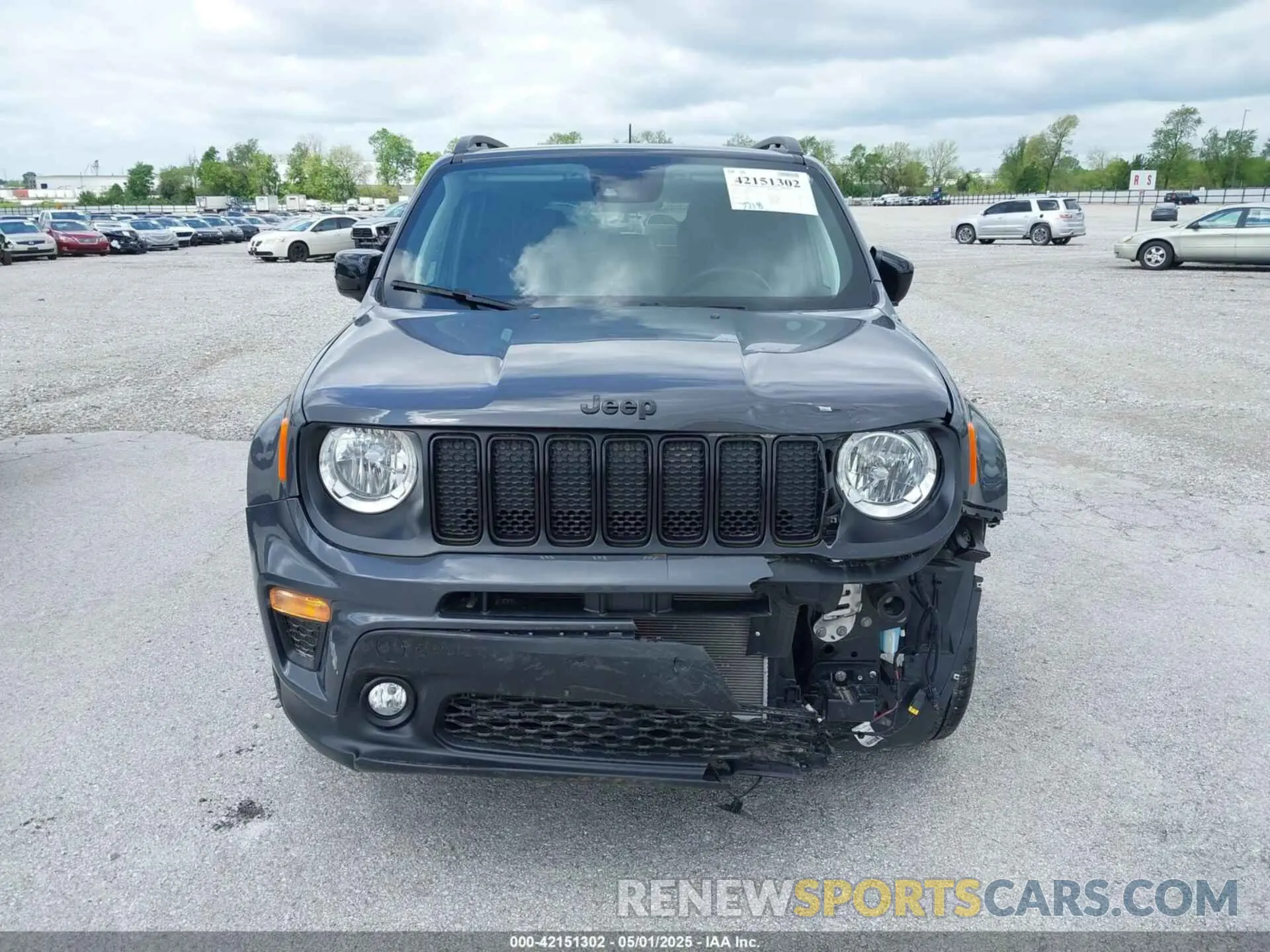 12 Photograph of a damaged car ZACNJDE14PPP10533 JEEP RENEGADE 2023