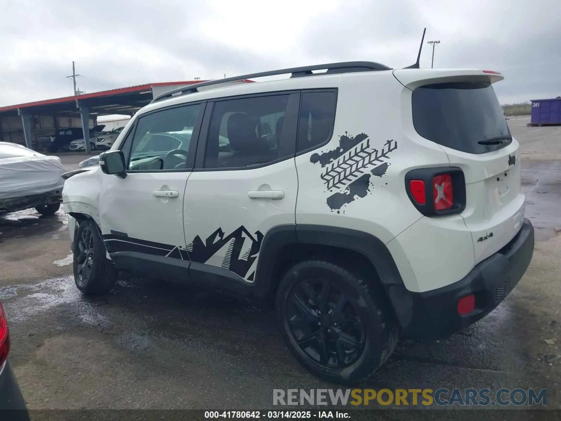14 Photograph of a damaged car ZACNJDE15PPP17183 JEEP RENEGADE 2023