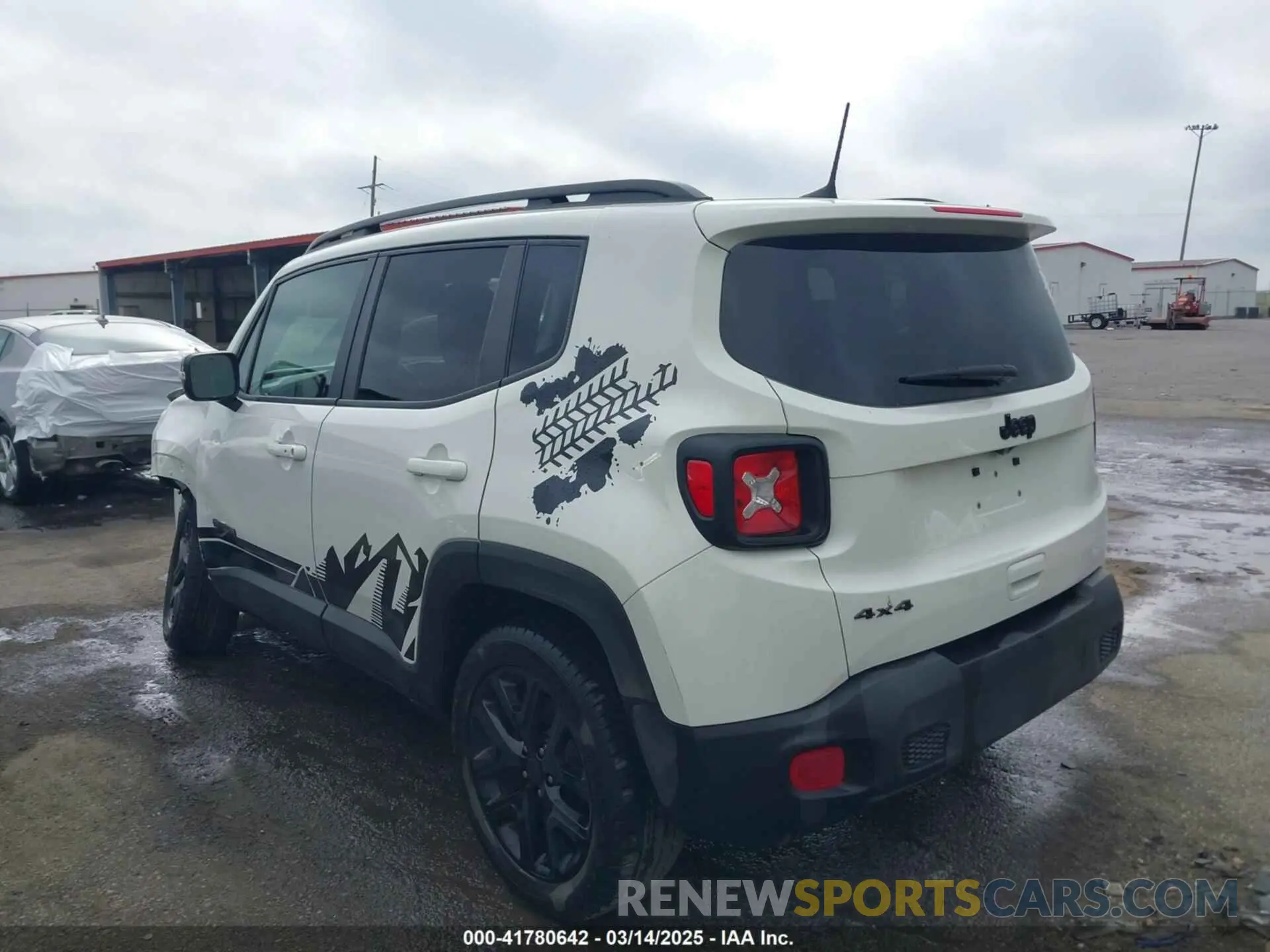3 Photograph of a damaged car ZACNJDE15PPP17183 JEEP RENEGADE 2023