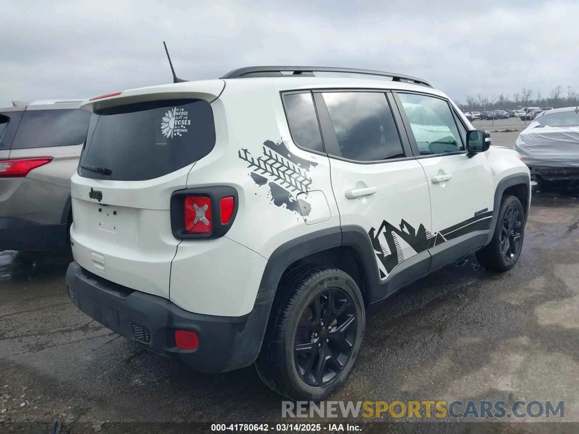 4 Photograph of a damaged car ZACNJDE15PPP17183 JEEP RENEGADE 2023