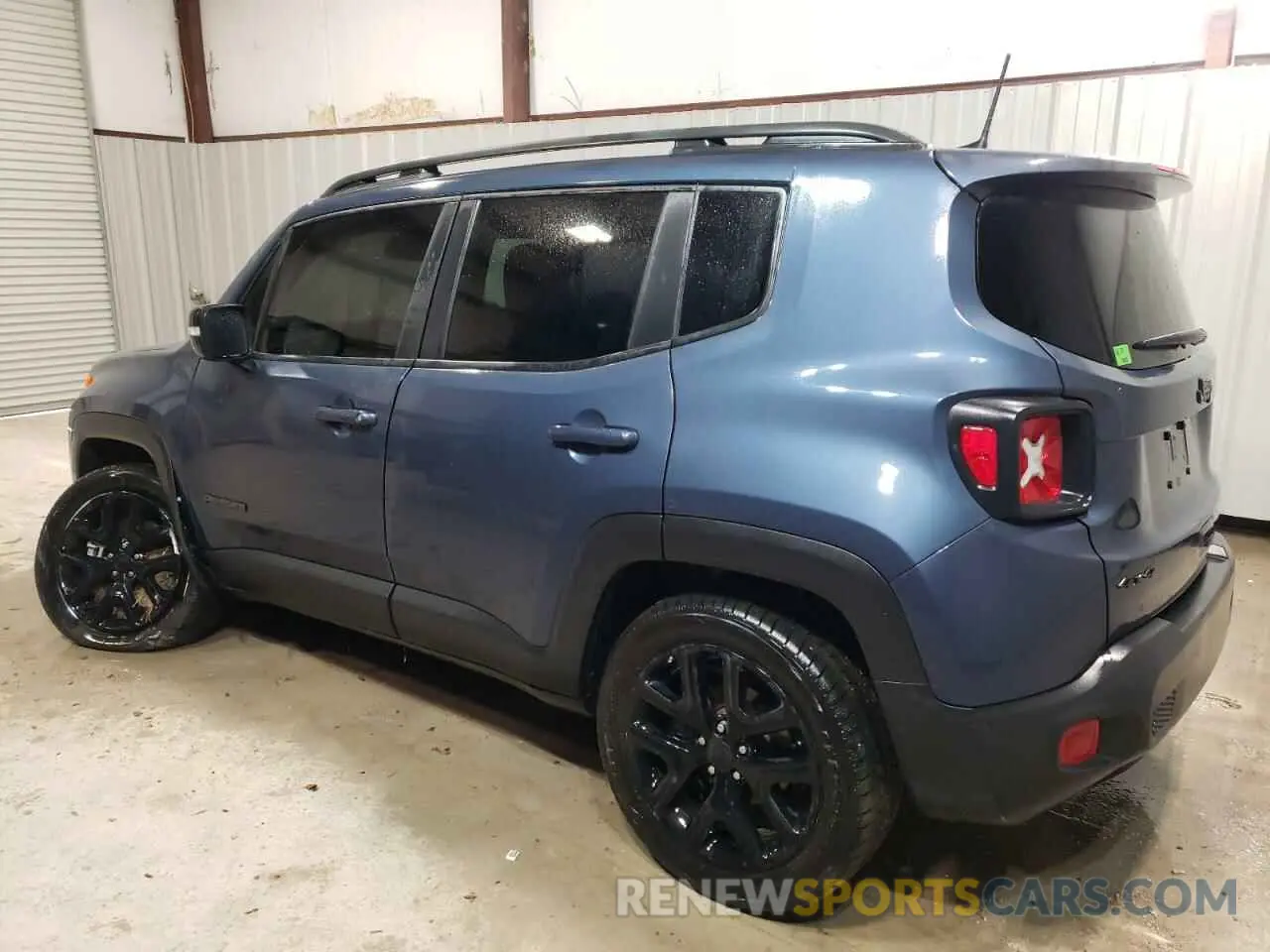 2 Photograph of a damaged car ZACNJDE13NPN71492 JEEP RENEGADE A 2022