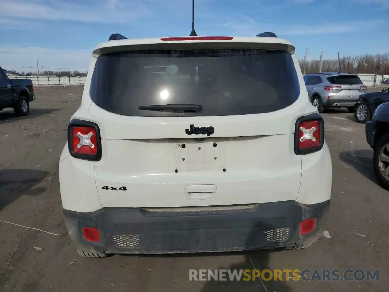 6 Photograph of a damaged car ZACNJDE13NPN83464 JEEP RENEGADE A 2022