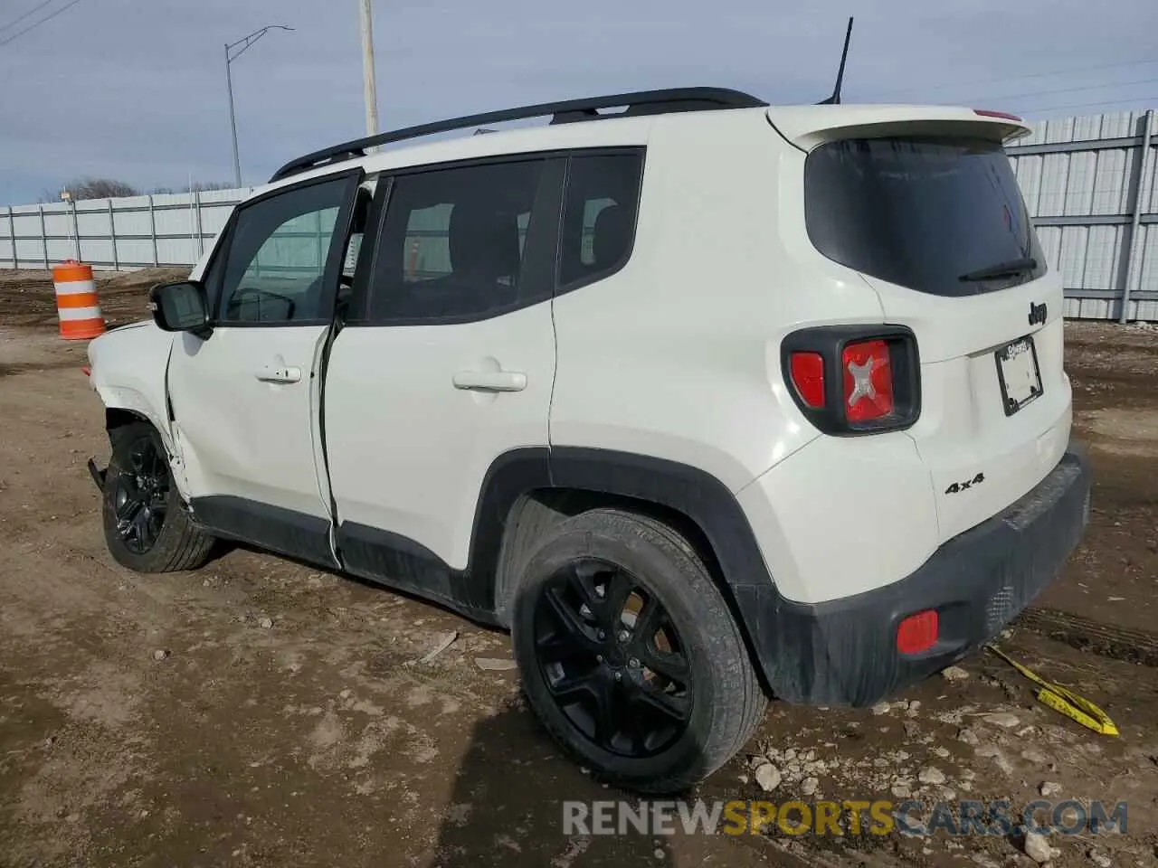 2 Photograph of a damaged car ZACNJDE17NPN81538 JEEP RENEGADE A 2022