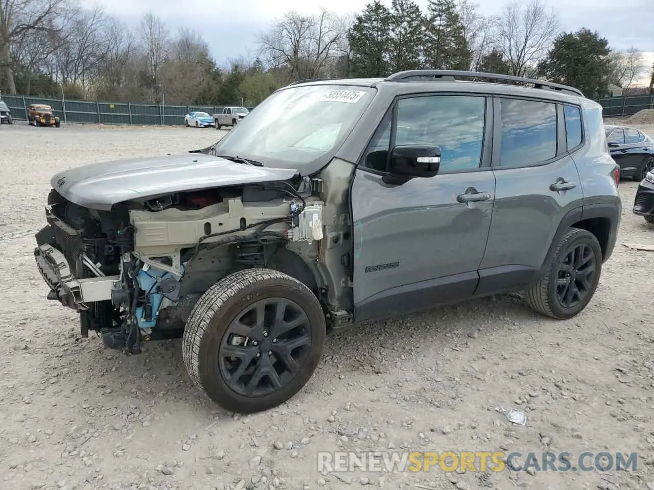1 Photograph of a damaged car ZACNJDE19NPN58519 JEEP RENEGADE A 2022