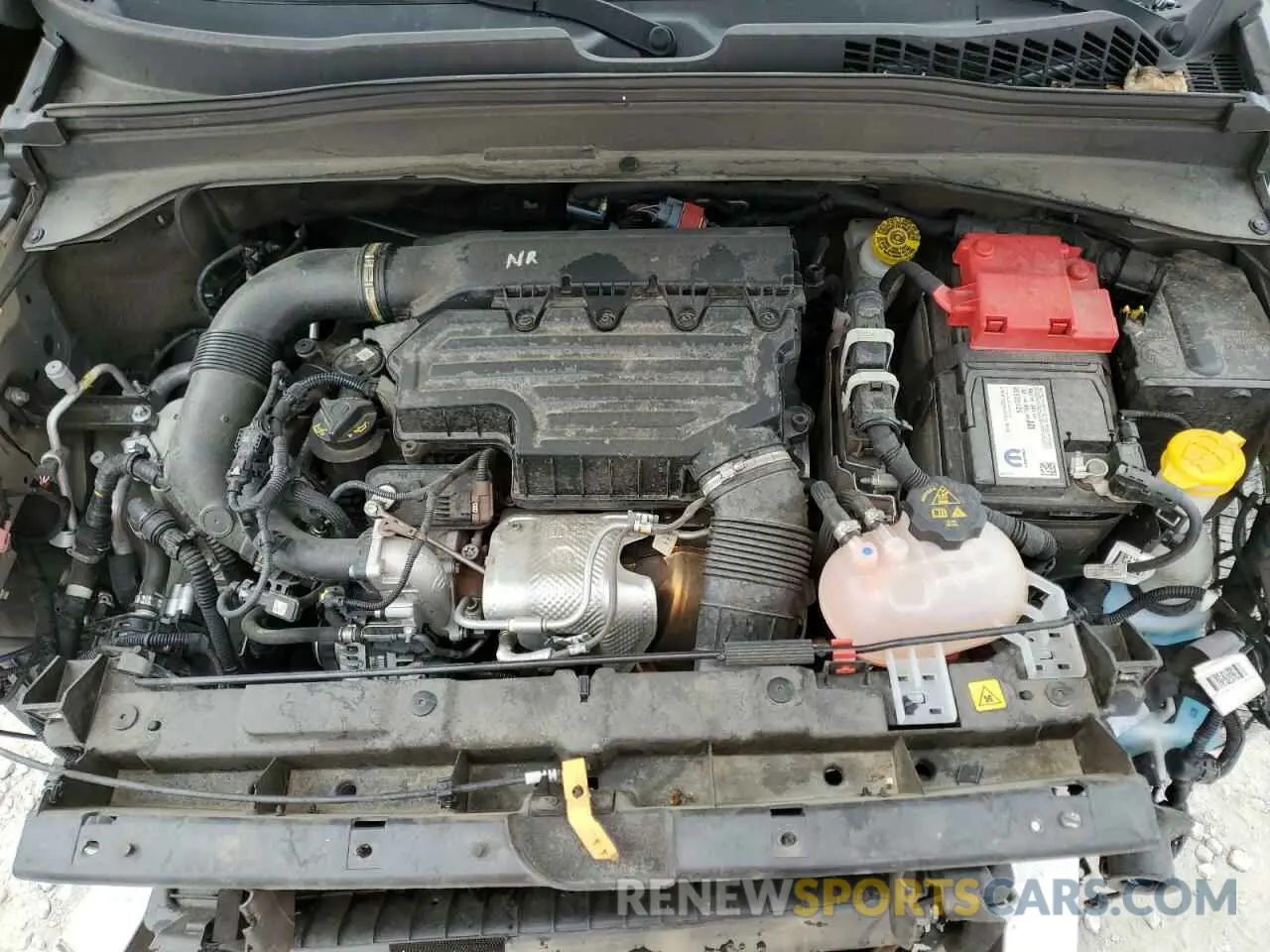 12 Photograph of a damaged car ZACNJDE19NPN58519 JEEP RENEGADE A 2022