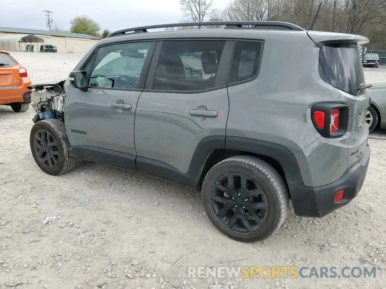 2 Photograph of a damaged car ZACNJDE19NPN58519 JEEP RENEGADE A 2022