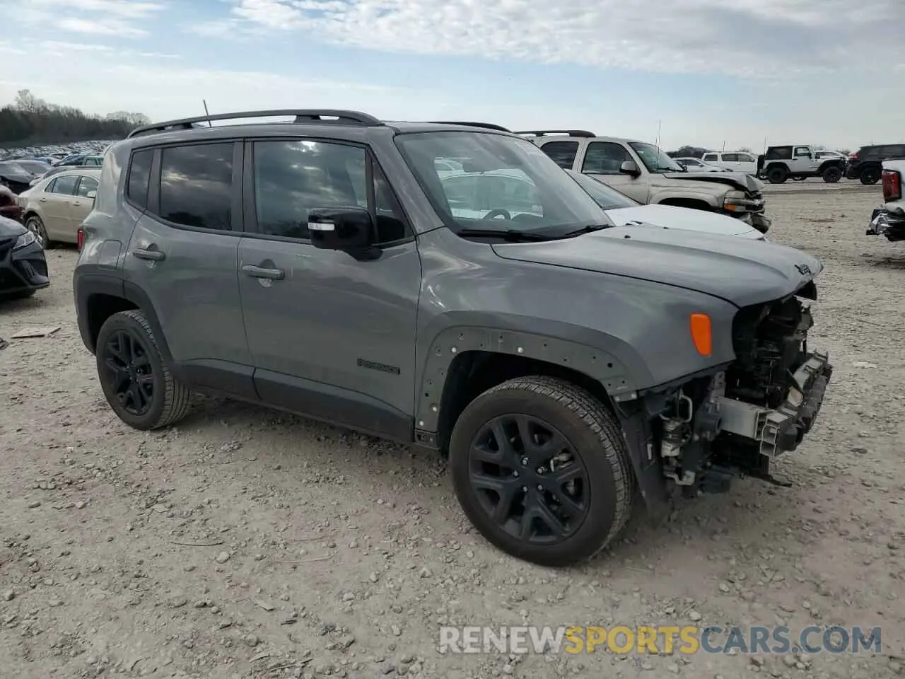4 Photograph of a damaged car ZACNJDE19NPN58519 JEEP RENEGADE A 2022