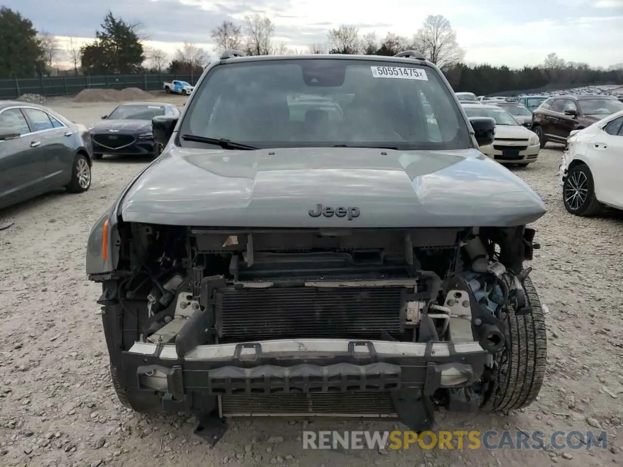 5 Photograph of a damaged car ZACNJDE19NPN58519 JEEP RENEGADE A 2022