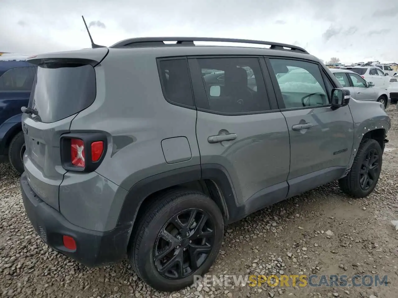 3 Photograph of a damaged car ZACNJDE19NPN68225 JEEP RENEGADE A 2022