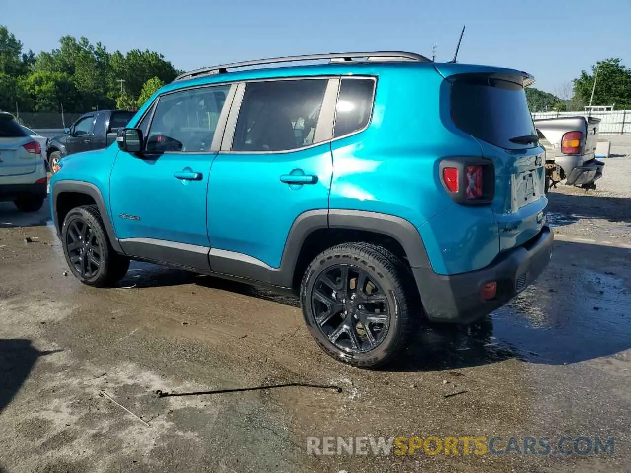 2 Photograph of a damaged car ZACNJDE19NPN77457 JEEP RENEGADE A 2022