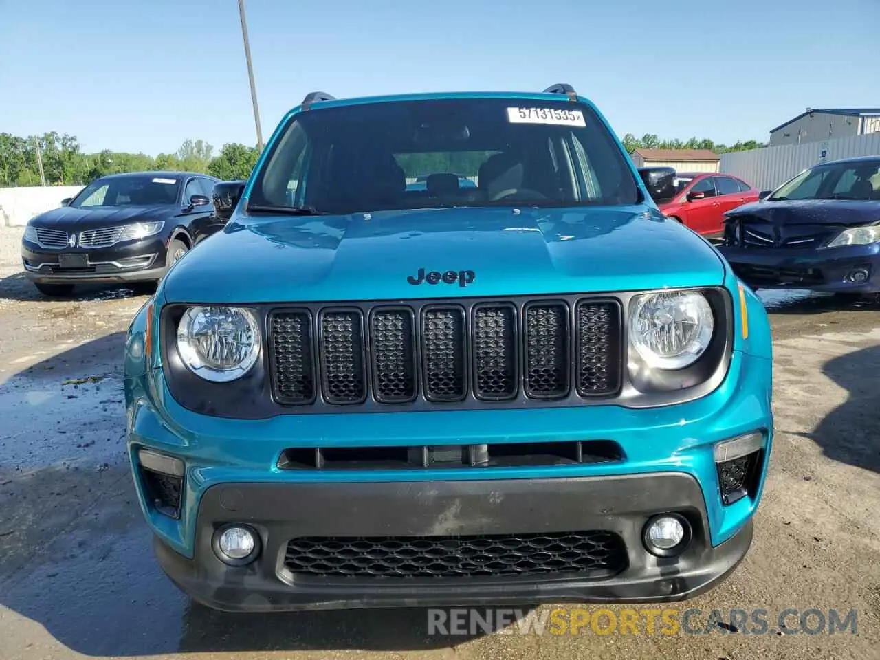 5 Photograph of a damaged car ZACNJDE19NPN77457 JEEP RENEGADE A 2022
