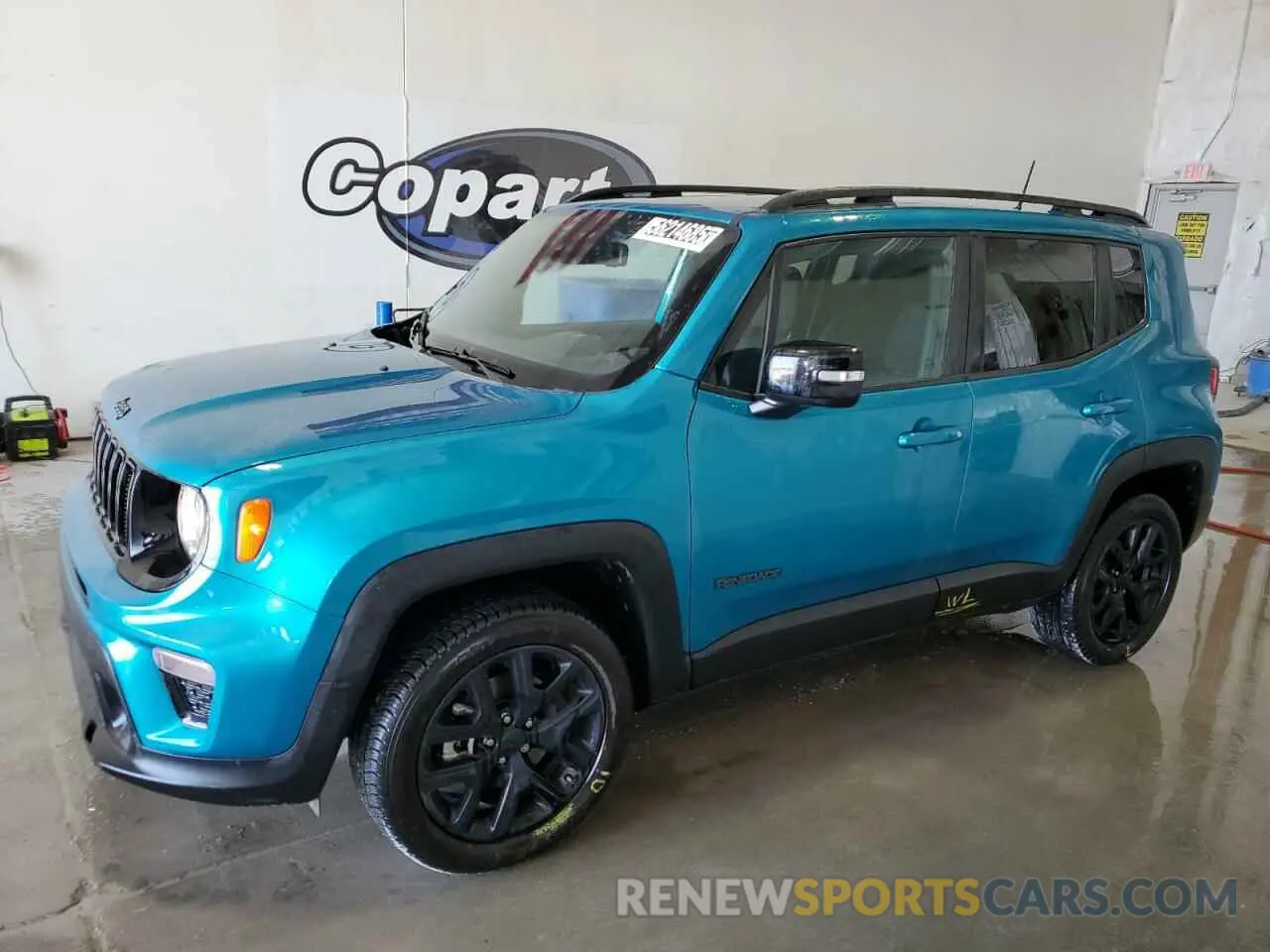 1 Photograph of a damaged car ZACNJDE1XNPN73059 JEEP RENEGADE A 2022