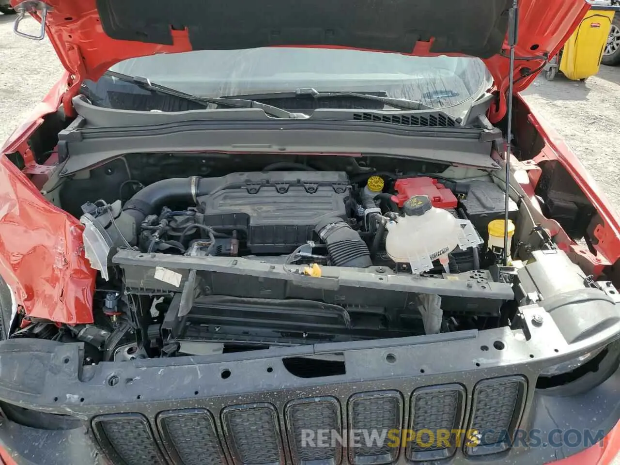 12 Photograph of a damaged car ZACNJDE10PPP12165 JEEP RENEGADE A 2023
