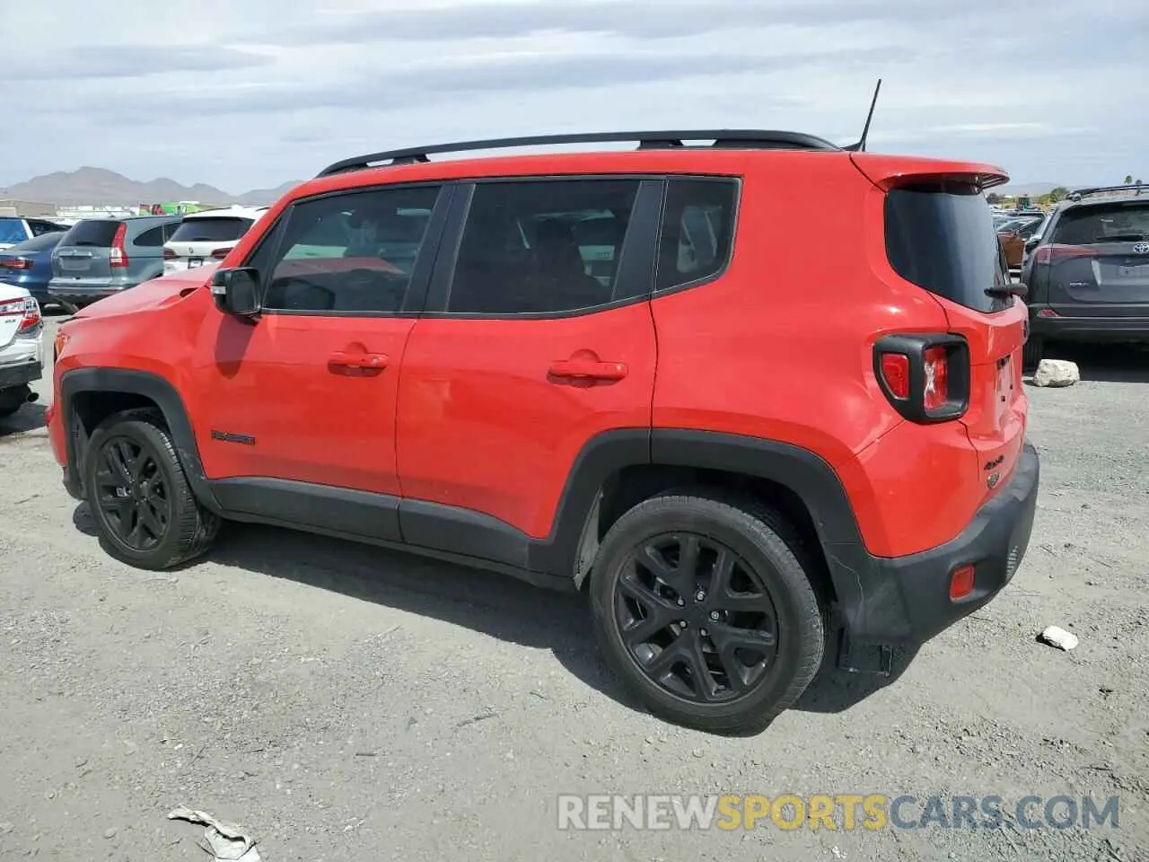 2 Photograph of a damaged car ZACNJDE10PPP12165 JEEP RENEGADE A 2023