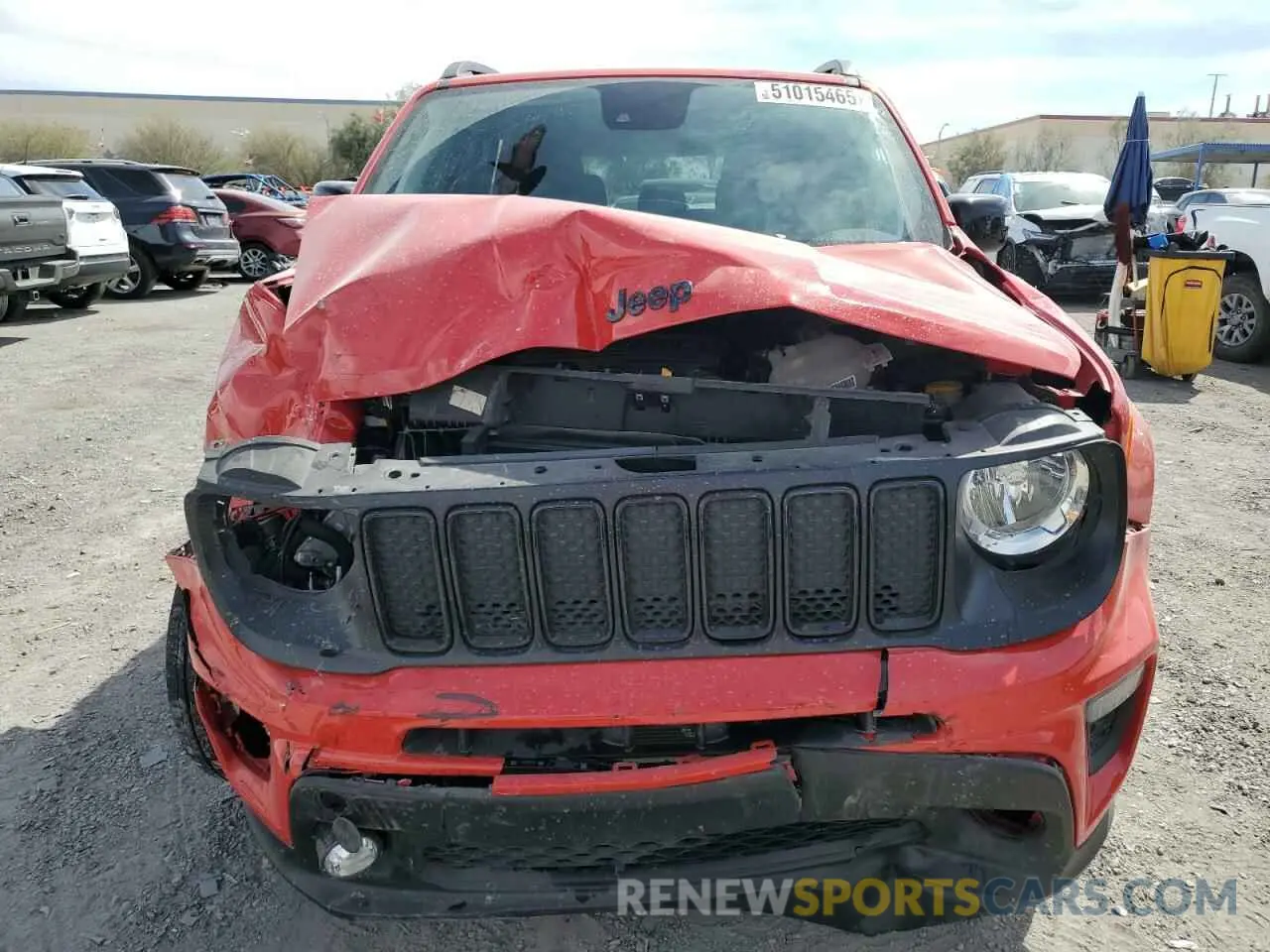 5 Photograph of a damaged car ZACNJDE10PPP12165 JEEP RENEGADE A 2023