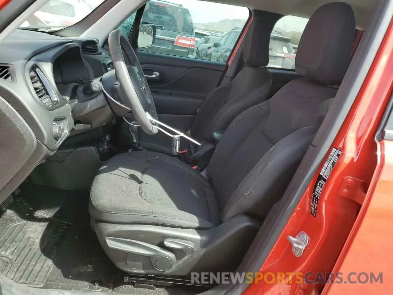 7 Photograph of a damaged car ZACNJDE10PPP12165 JEEP RENEGADE A 2023