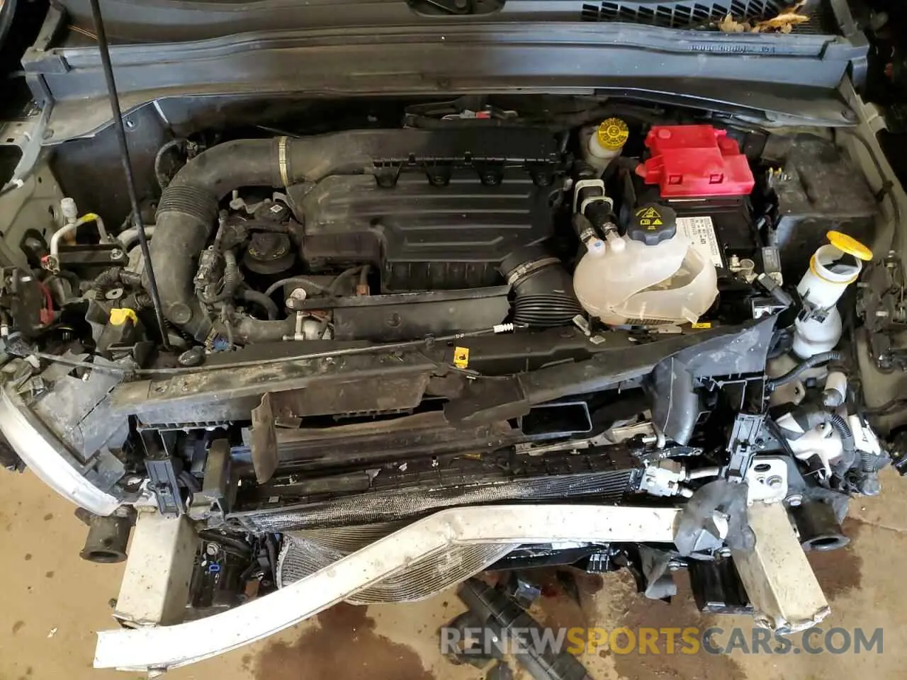12 Photograph of a damaged car ZACNJDE11PPP10490 JEEP RENEGADE A 2023