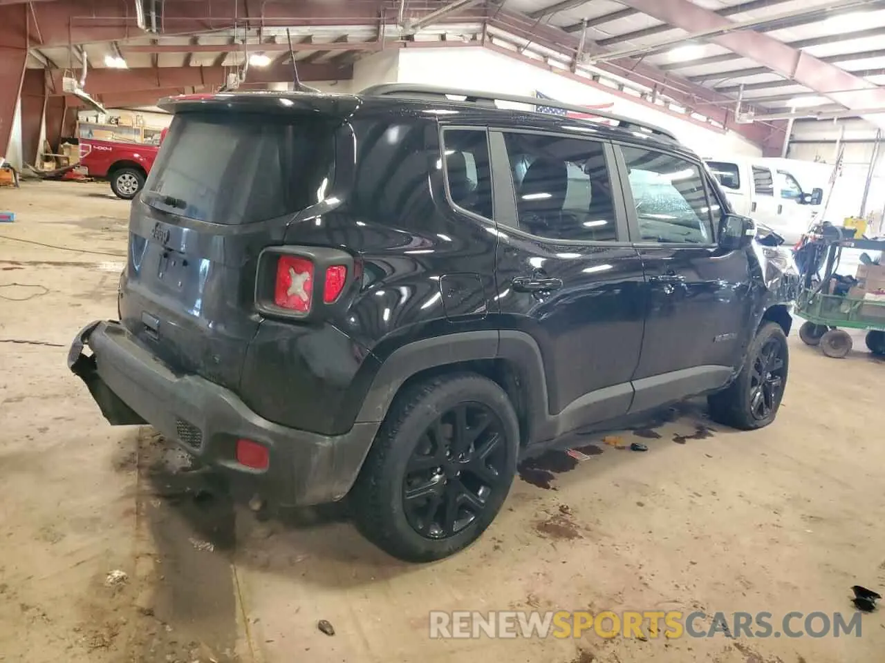 3 Photograph of a damaged car ZACNJDE11PPP10490 JEEP RENEGADE A 2023