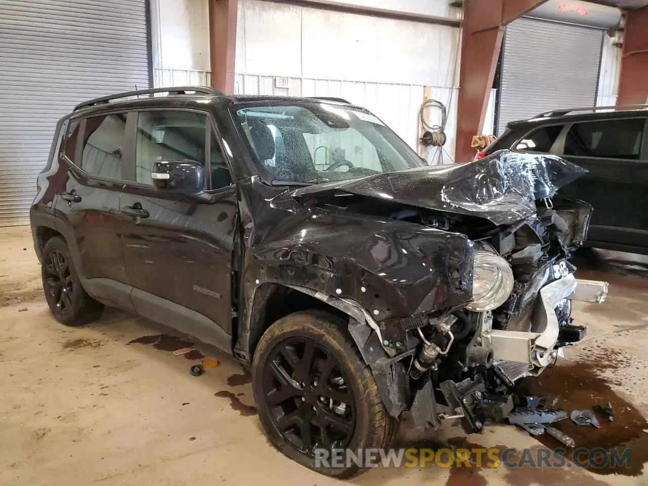 4 Photograph of a damaged car ZACNJDE11PPP10490 JEEP RENEGADE A 2023
