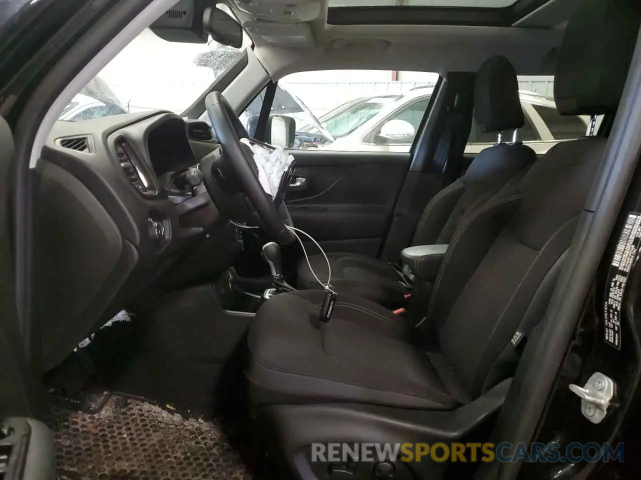7 Photograph of a damaged car ZACNJDE11PPP10490 JEEP RENEGADE A 2023