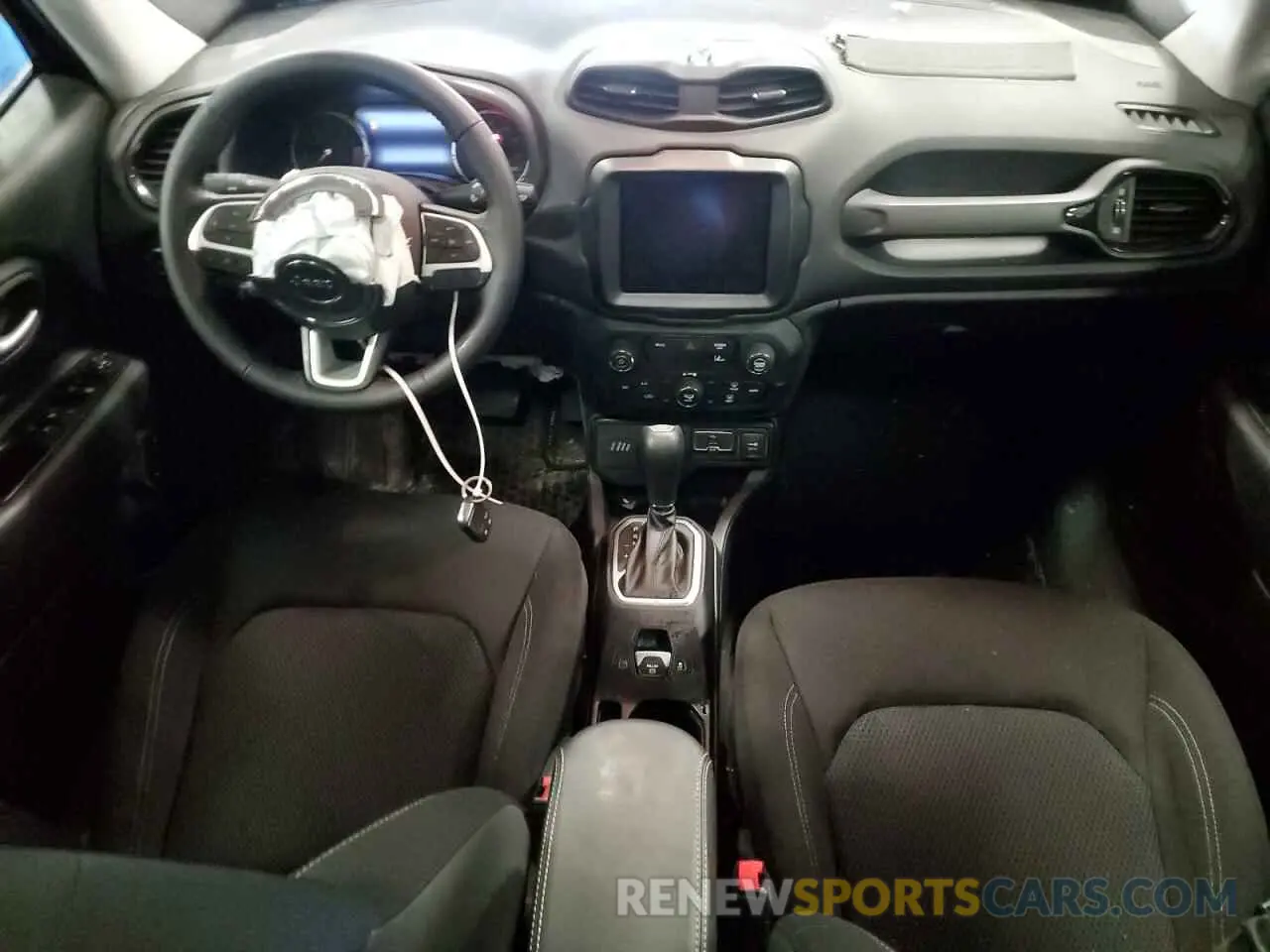 8 Photograph of a damaged car ZACNJDE11PPP10490 JEEP RENEGADE A 2023