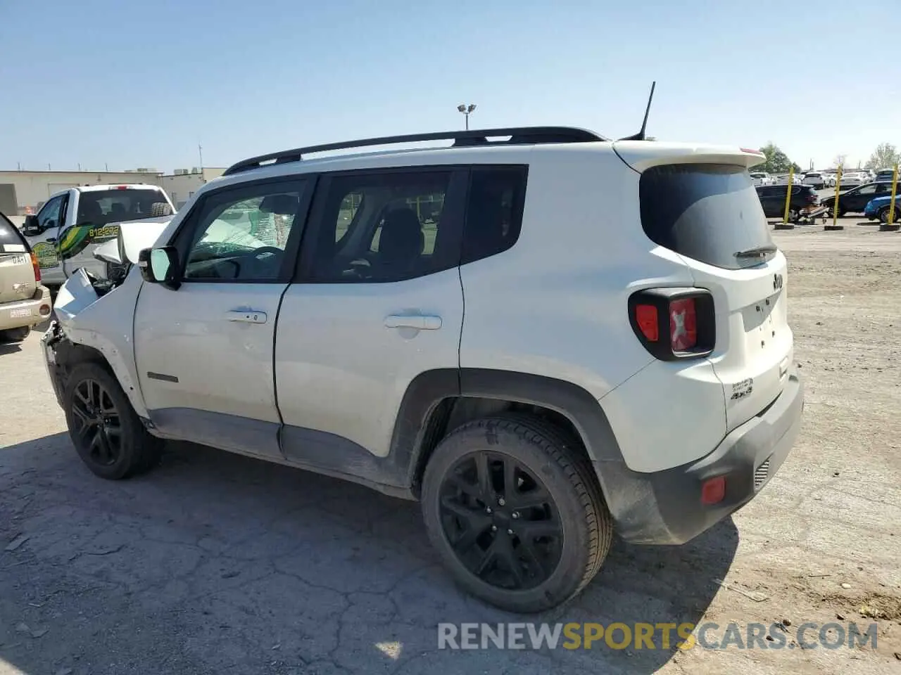 2 Photograph of a damaged car ZACNJDE11PPP20341 JEEP RENEGADE A 2023