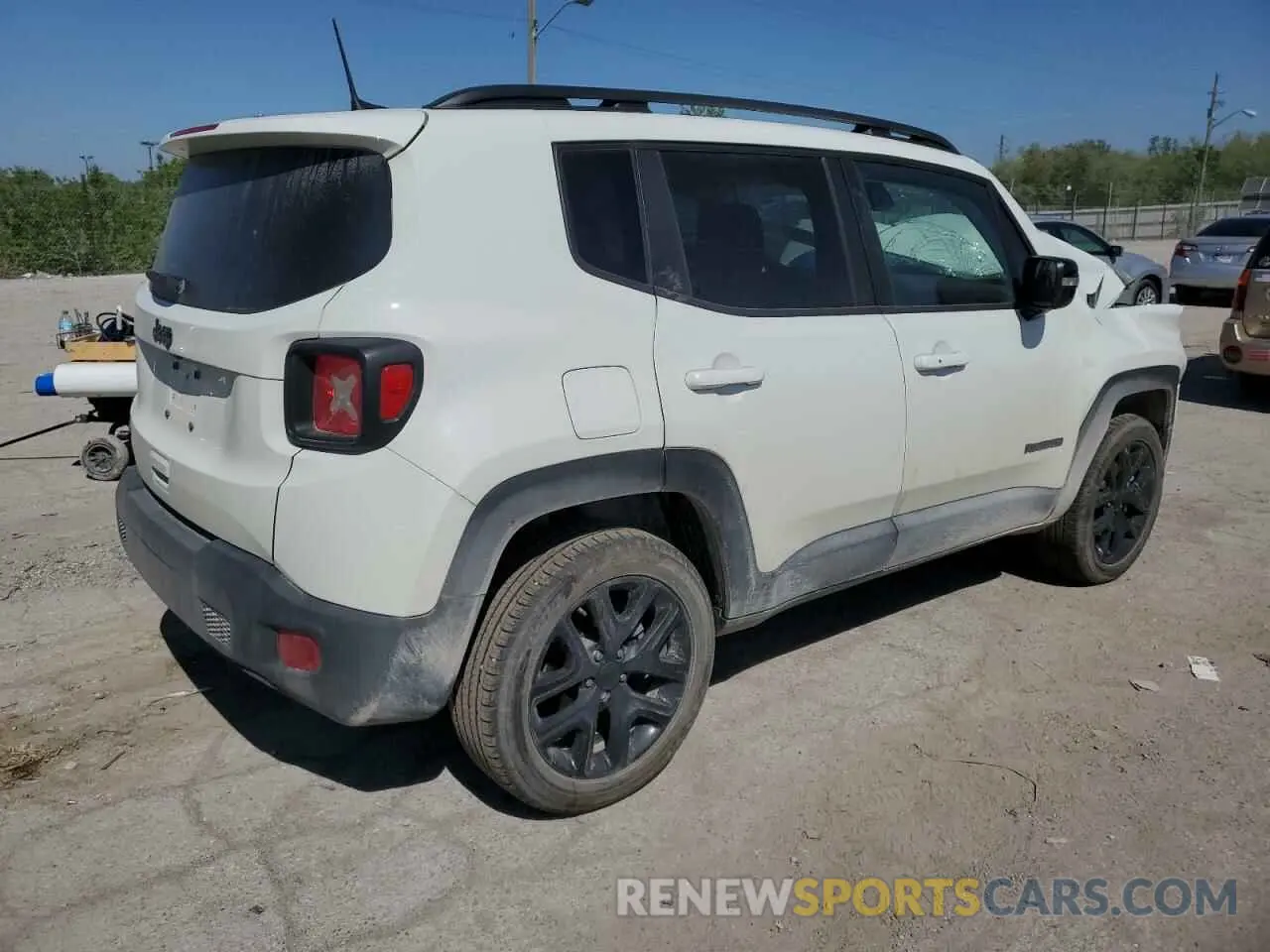 3 Photograph of a damaged car ZACNJDE11PPP20341 JEEP RENEGADE A 2023