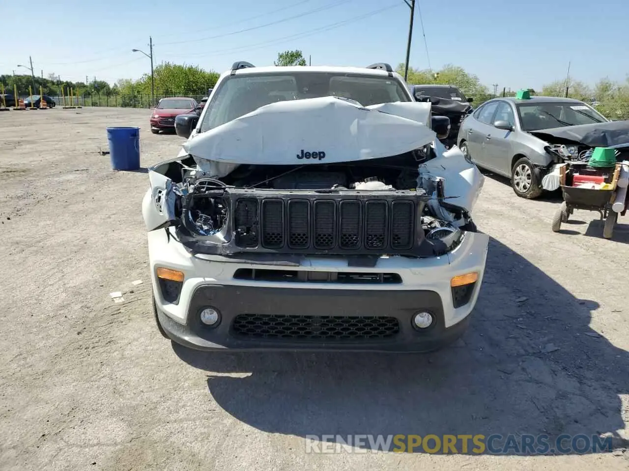 5 Photograph of a damaged car ZACNJDE11PPP20341 JEEP RENEGADE A 2023