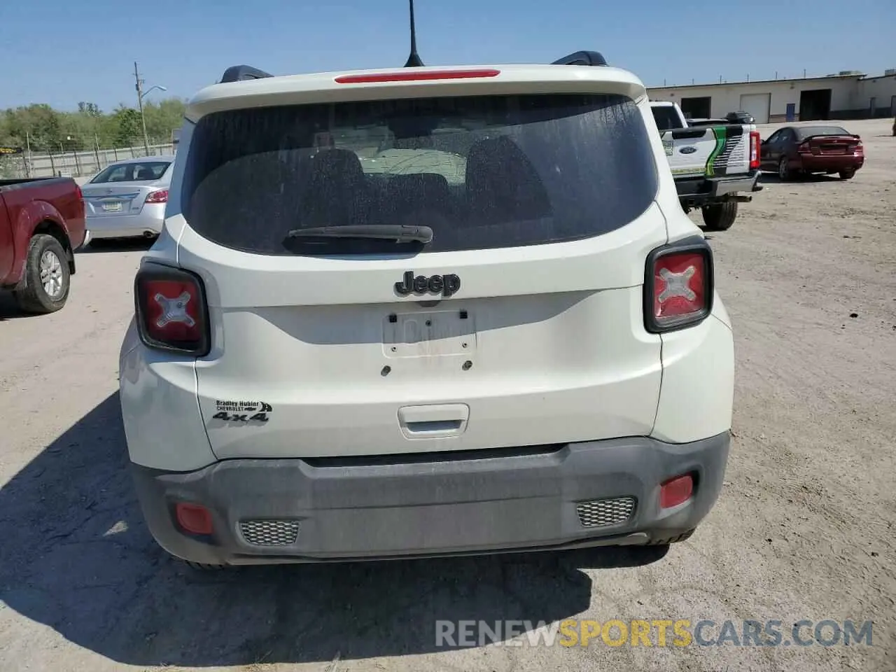 6 Photograph of a damaged car ZACNJDE11PPP20341 JEEP RENEGADE A 2023