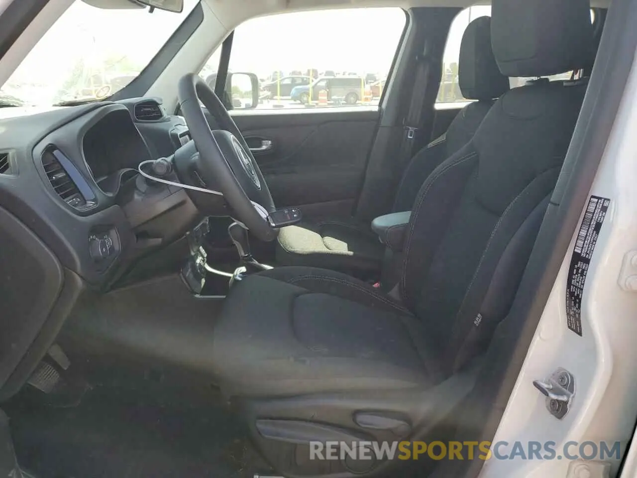 7 Photograph of a damaged car ZACNJDE11PPP20341 JEEP RENEGADE A 2023