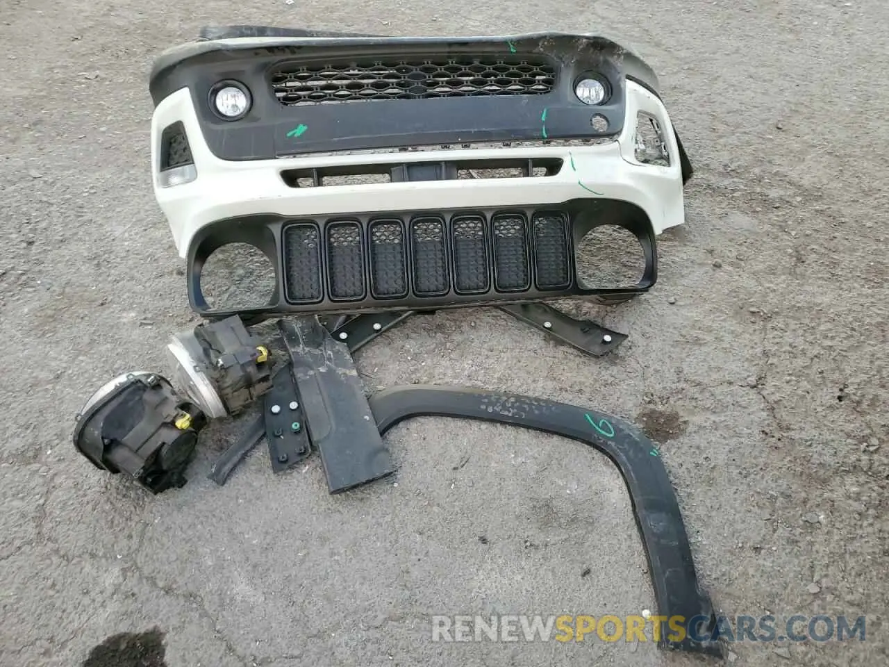 12 Photograph of a damaged car ZACNJDE12PPP17139 JEEP RENEGADE A 2023