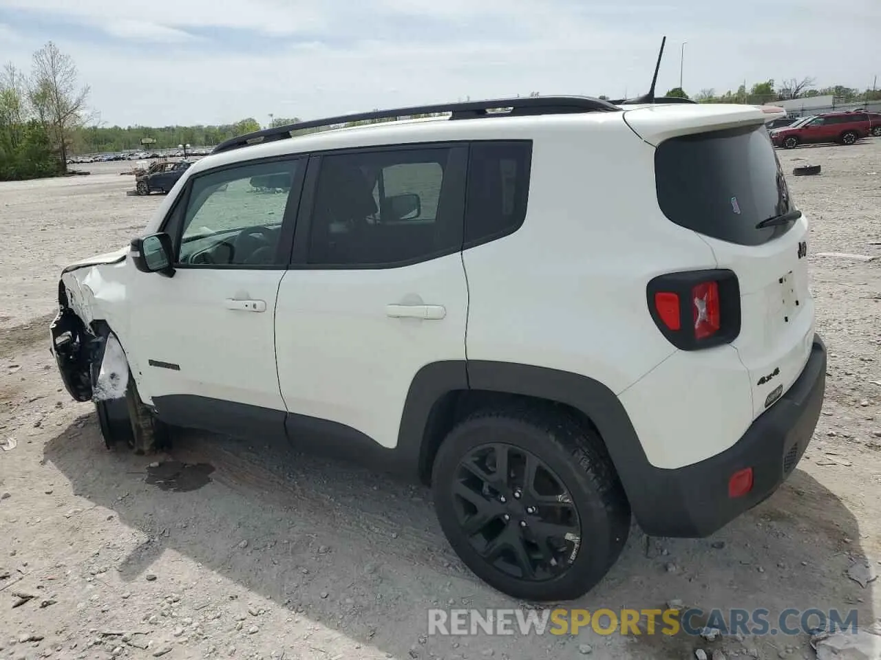2 Photograph of a damaged car ZACNJDE12PPP19957 JEEP RENEGADE A 2023