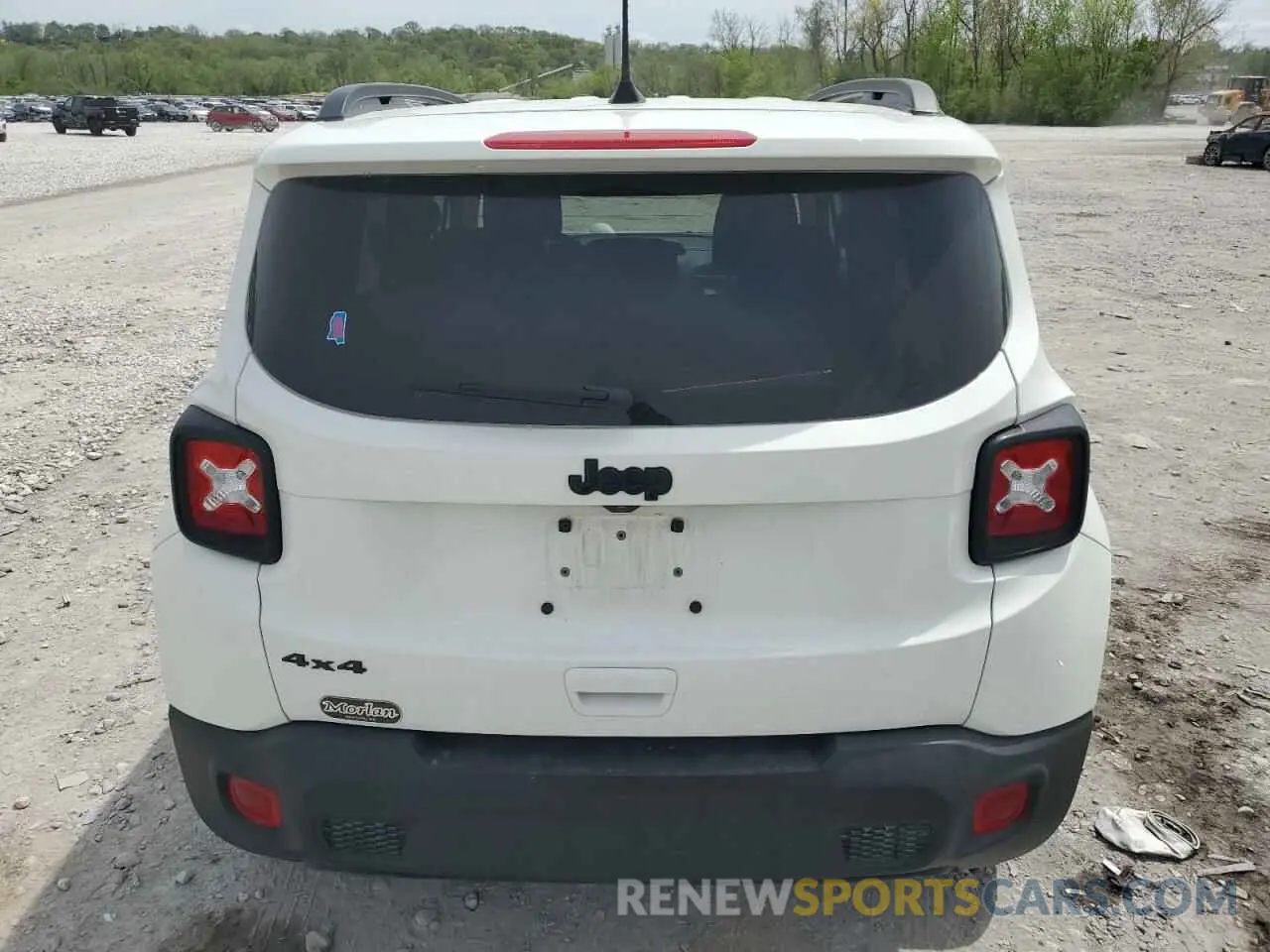 6 Photograph of a damaged car ZACNJDE12PPP19957 JEEP RENEGADE A 2023