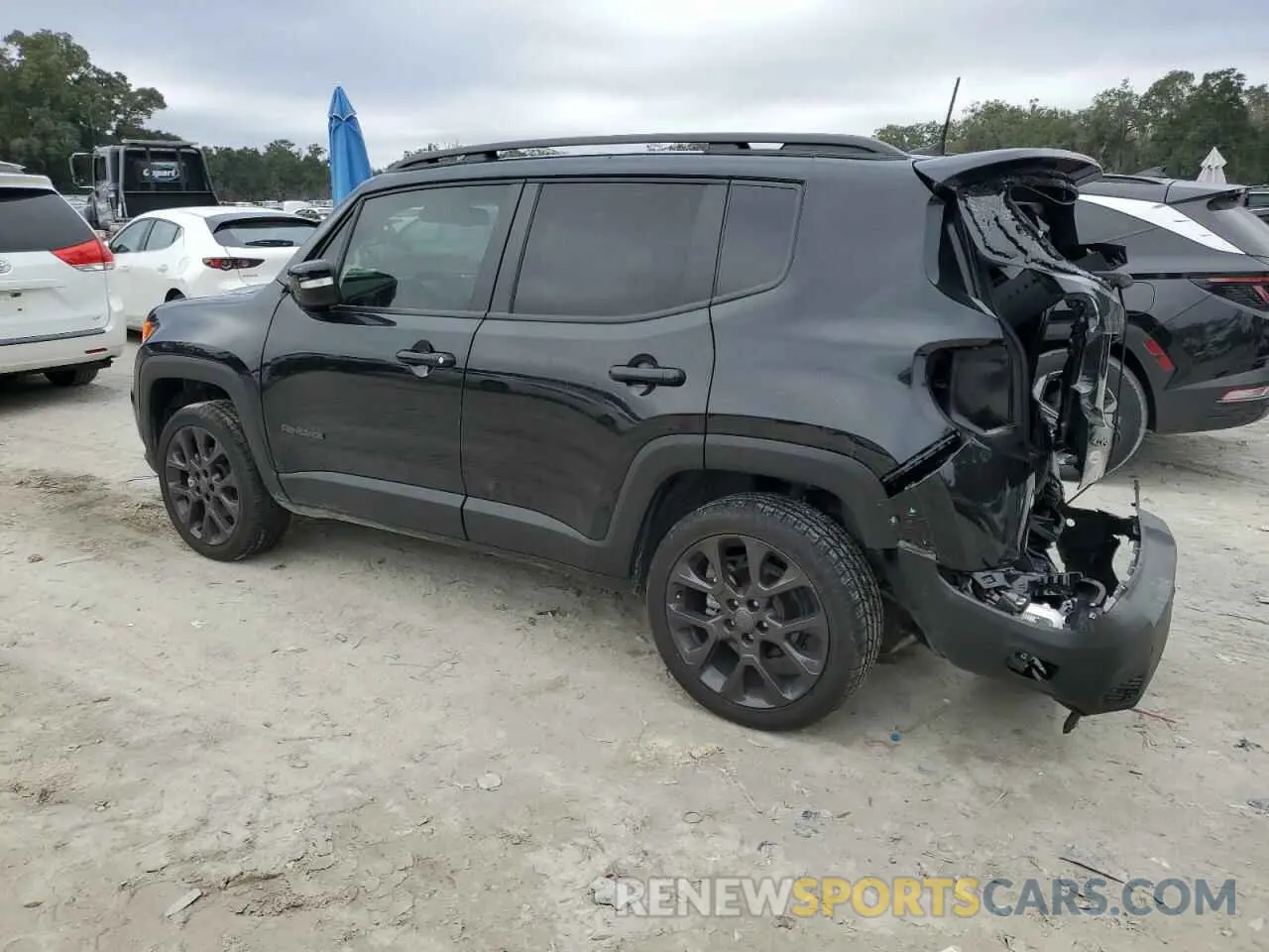 2 Photograph of a damaged car ZACNJDE15PPP73186 JEEP RENEGADE A 2023