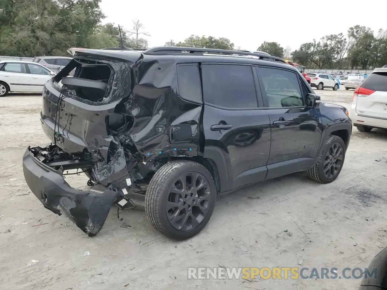 3 Photograph of a damaged car ZACNJDE15PPP73186 JEEP RENEGADE A 2023