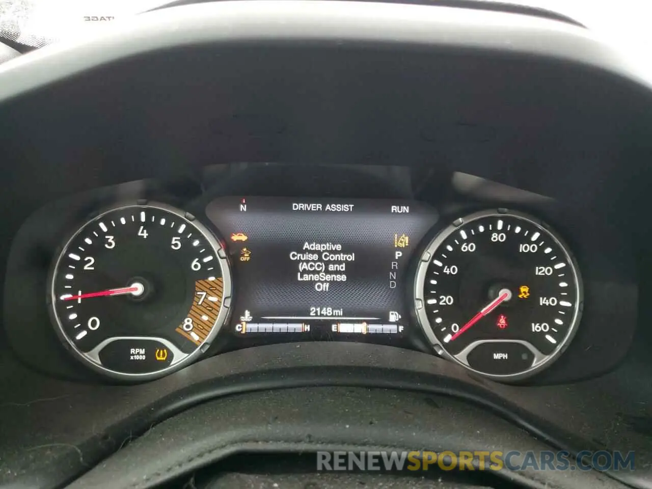 9 Photograph of a damaged car ZACNJDE15PPP73186 JEEP RENEGADE A 2023