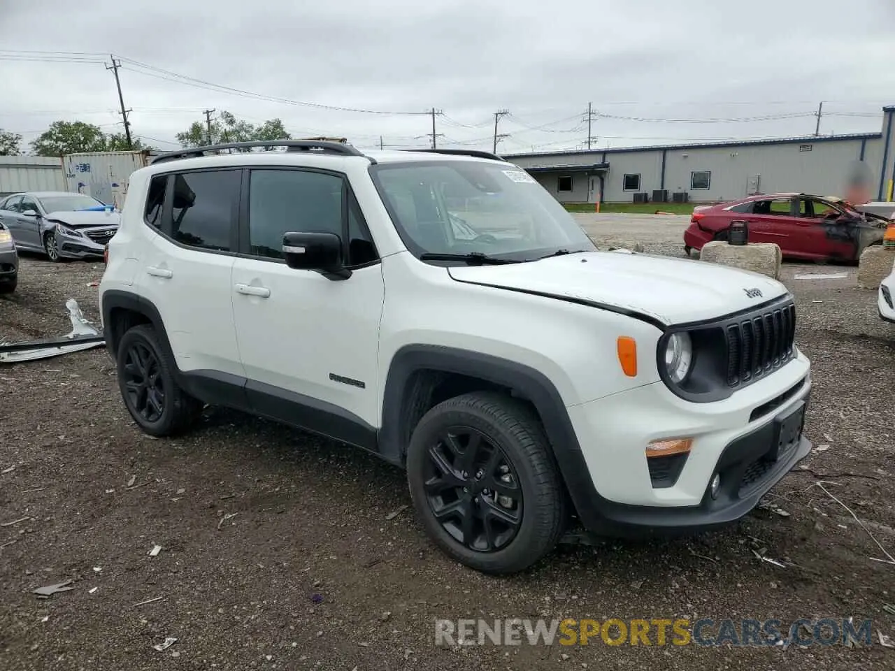 4 Photograph of a damaged car ZACNJDE16PPP35515 JEEP RENEGADE A 2023