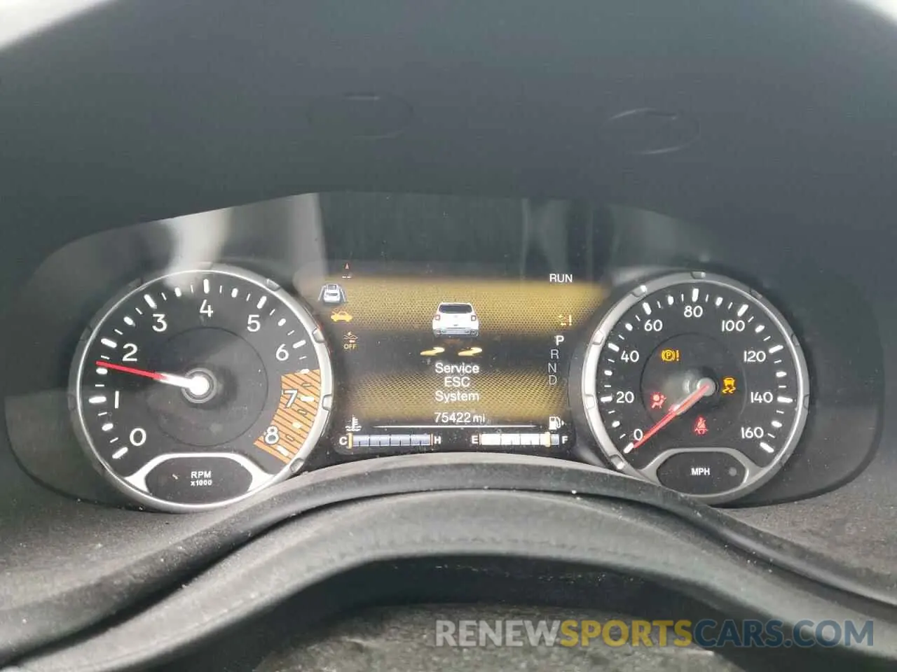 9 Photograph of a damaged car ZACNJDE16PPP35515 JEEP RENEGADE A 2023