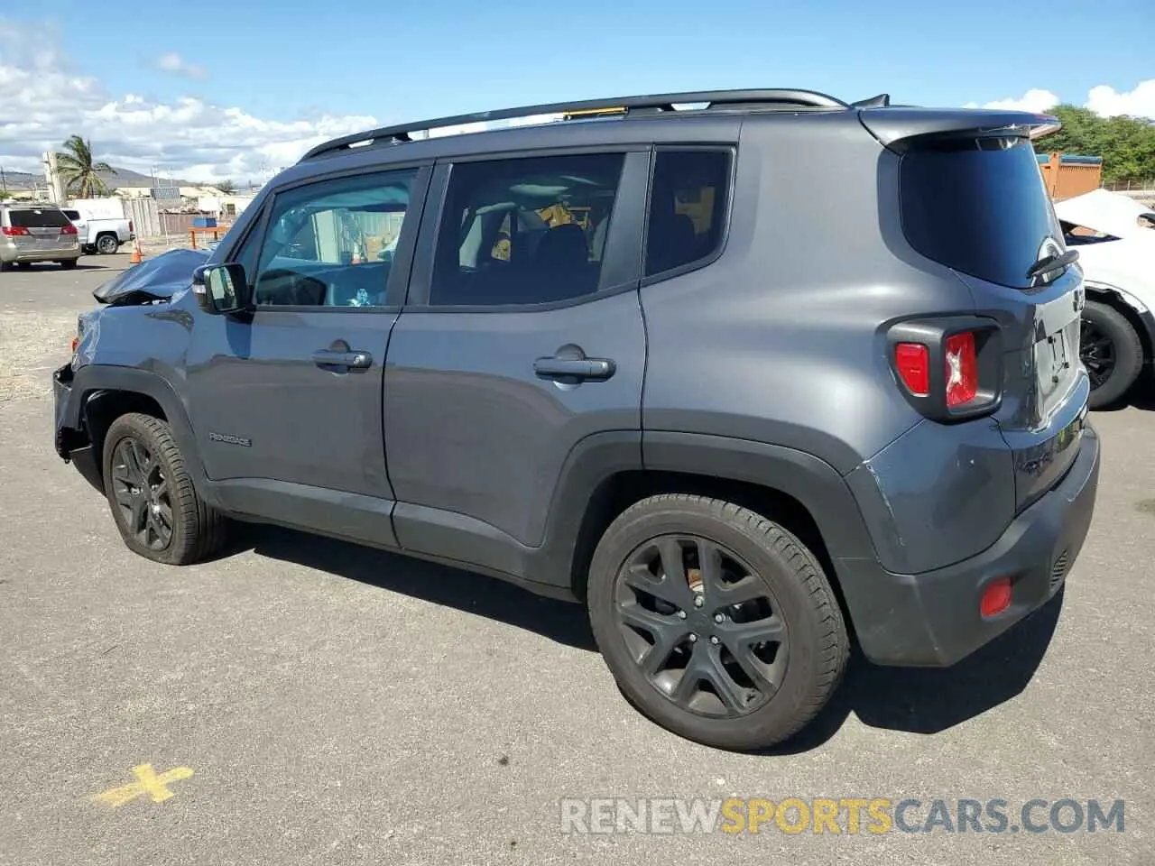 2 Photograph of a damaged car ZACNJDE17PPP31232 JEEP RENEGADE A 2023