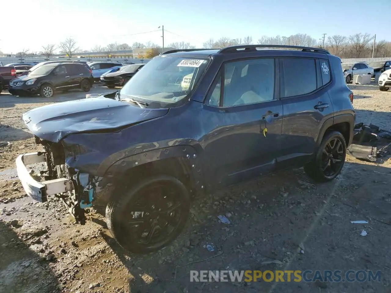 1 Photograph of a damaged car ZACNJDE17PPP42540 JEEP RENEGADE A 2023