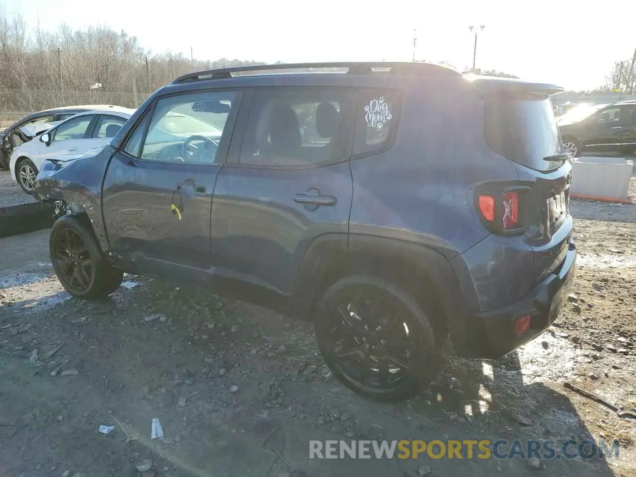 2 Photograph of a damaged car ZACNJDE17PPP42540 JEEP RENEGADE A 2023