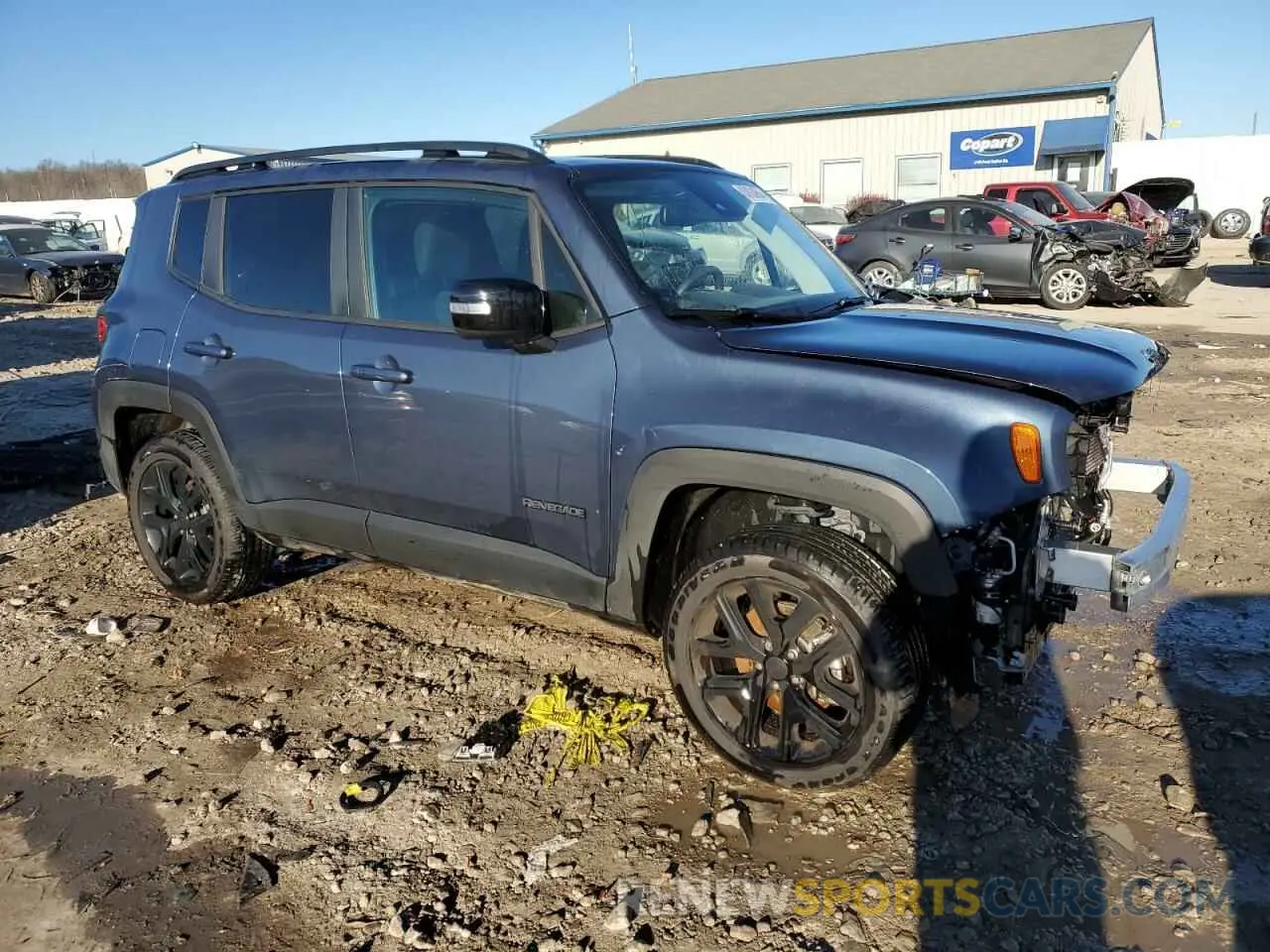 4 Photograph of a damaged car ZACNJDE17PPP42540 JEEP RENEGADE A 2023