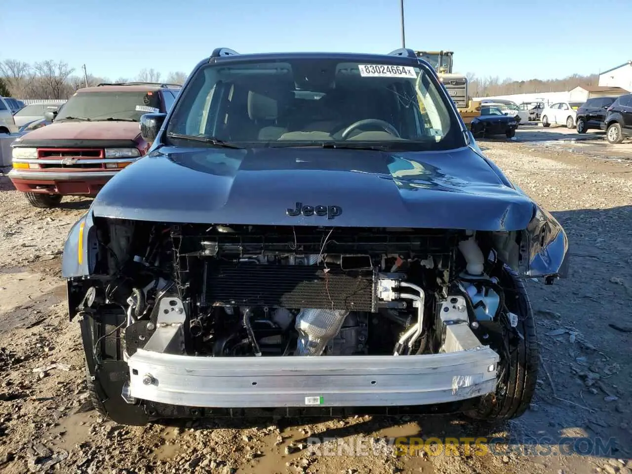 5 Photograph of a damaged car ZACNJDE17PPP42540 JEEP RENEGADE A 2023