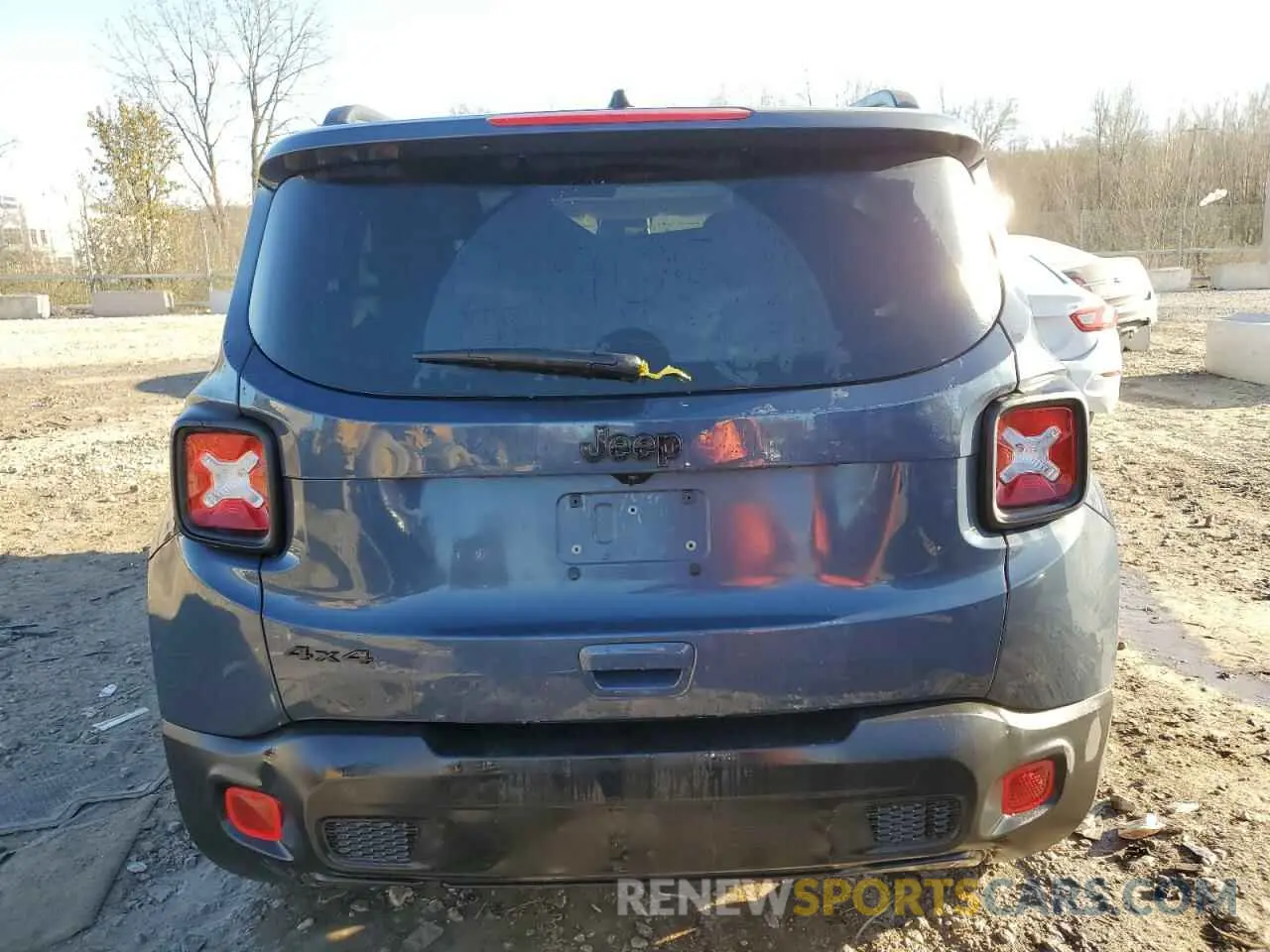 6 Photograph of a damaged car ZACNJDE17PPP42540 JEEP RENEGADE A 2023